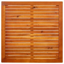 Berkfield Home Garden Coffee Table 85x85x45 cm Solid Acacia Wood in Brown - Size: 85 x 85 x 45 cm - thumbnail 4