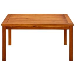 Berkfield Home Garden Coffee Table 85x85x45 cm Solid Acacia Wood in Brown - Size: 85 x 85 x 45 cm - thumbnail 2