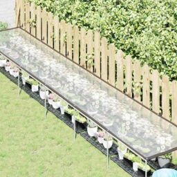 Berkfield Home Plant Cover¬†with Eyelets 1x6 m Polyethylene - thumbnail 2
