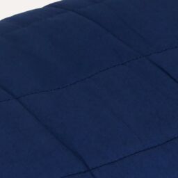 Berkfield Home Weighted Blanket Blue 200x225 cm 9 kg Fabric - thumbnail 4