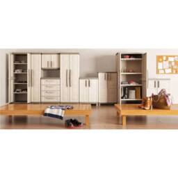 Berkfield Home Keter Low Storage Cabinet Excellence Beige & Taupe 97 cm - thumbnail 5