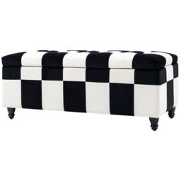 STILVORA Storage Ottoman 114 cm with Padded Top - thumbnail 5
