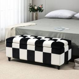 STILVORA Storage Ottoman 114 cm with Padded Top - thumbnail 3