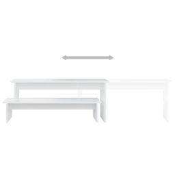 Berkfield Home TV Cabinet White 180x30x43 cm Engineered Wood - Size: 180 x 30 x 43 cm - thumbnail 5