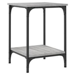 Berkfield Home Coffee Table Grey Sonoma 40x40x55 cm Engineered Wood - Size: 40 x 40 x 55 cm - thumbnail 1
