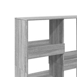 Berkfield Home Room Divider Grey Sonoma 100x33x115 cm Engineered Wood - Size: 100 x 33 x 115 cm - thumbnail 7