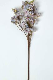 Homescapes Blue Orchard Blossom Flower Single Stem 64 cm - thumbnail 2
