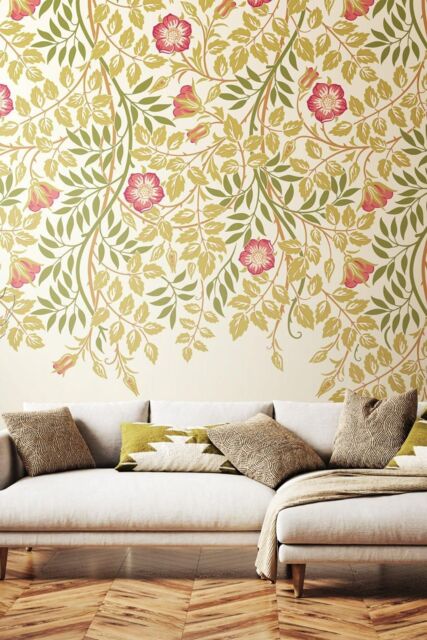 Origin Murals Cascading Rosehip Wall Mural - Size: W300 cm x H240 cm - image 1