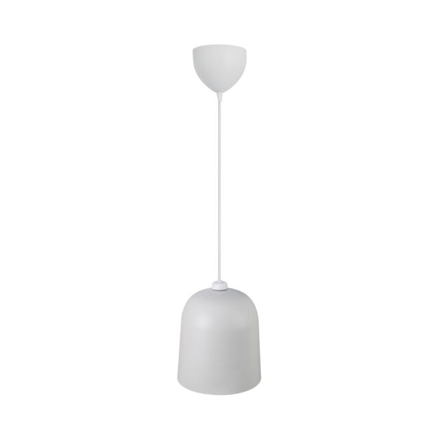 Nordlux Modern Indoor Pendant Light White Metal E27 Magnetic Shade - Mains Powered, IP20 - image 1