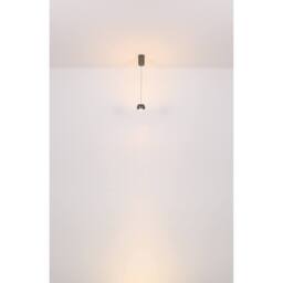 Netlighting Marthy Slim Pendant Ceiling Light Grey Matt LED 3000K - thumbnail 5