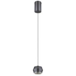 Netlighting Marthy Slim Pendant Ceiling Light Grey Matt LED 3000K - thumbnail 2