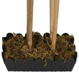 Berkfield Home Artificial Bamboo Tree 380 Leaves 80 cm Green - thumbnail 4