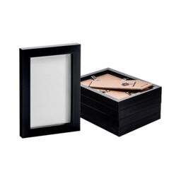"Nicola Spring Photo Frames - 4"" x 6"" - Pack of 5 in Black" - thumbnail 1