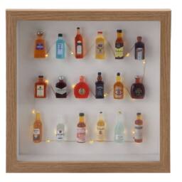 VFM e-Store LED Frame Bottle Decoration Man Cave Novelty Décor Multicolour - thumbnail 1