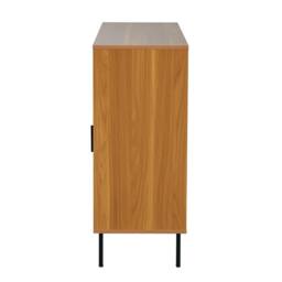 STILVORA Sideboard with sliding doors walnut finish - thumbnail 8