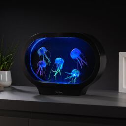 Menkind RED5 Luminous Multicolour Glow Jellyfish Lamp in Black - thumbnail 3
