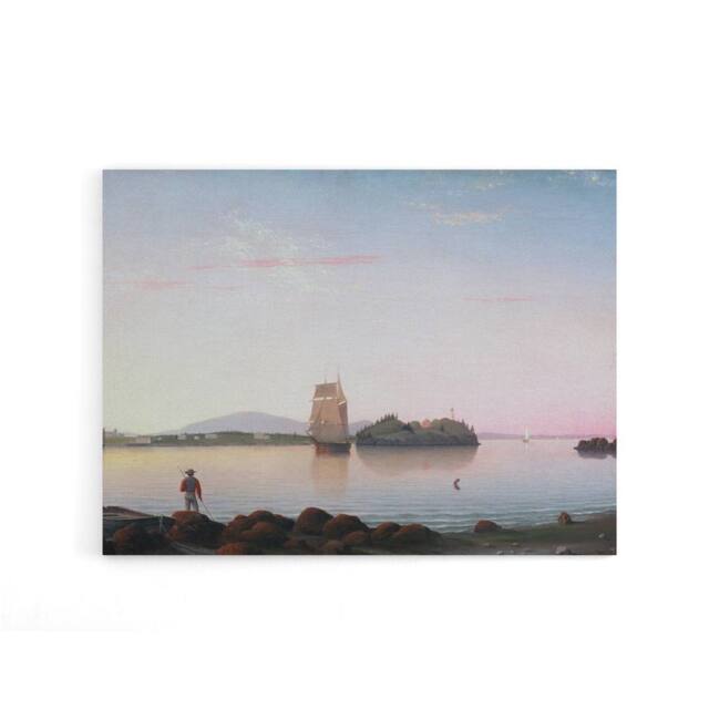 "Artery8 Lane Owls Head Penobscot Bay Maine Canvas Wall Art Print - Size: W18"" x H24""" - image 1