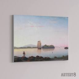 "Artery8 Lane Owls Head Penobscot Bay Maine Canvas Wall Art Print - Size: W18"" x H24""" - thumbnail 2