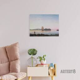 "Artery8 Lane Owls Head Penobscot Bay Maine Canvas Wall Art Print - Size: W18"" x H24""" - thumbnail 3