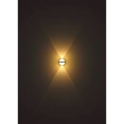 Netlighting Illi Outdoor Globe Wall Lamp Anthracite IP54 LED 3000K in Grey - thumbnail 3