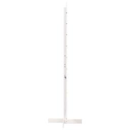 Berkfield Home Wooden Christmas Tree for Decoration White 180 cm Solid Wood Pine - thumbnail 4