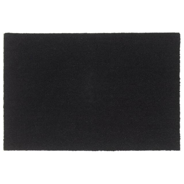 Berkfield Home Door Mat Black 60x90 cm Tufted Coir - image 1