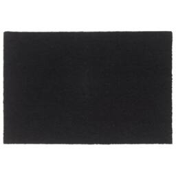 Berkfield Home Door Mat Black 60x90 cm Tufted Coir - thumbnail 1