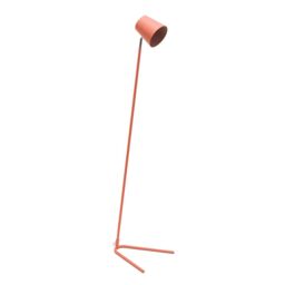ValueLights Lark Metal Task Slimline Floor Lamp in Pink - thumbnail 2