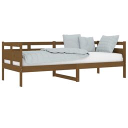 Berkfield Home Day Bed Honey Brown Solid Wood Pine 80x200 cm - thumbnail 3