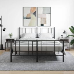 Berkfield Home Bedside Tables 2 pcs Grey Sonoma 40x41x50 cm Engineered Wood - Size: 40 x 41 x 50 cm - thumbnail 1