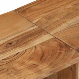 Berkfield Home TV Cabinet 160x30x45 cm Solid Wood Acacia in Brown - Size: 160 x 30 x 45 cm - thumbnail 7