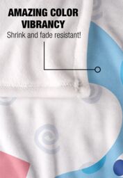 Blues Clues Blue's Clues Blocks Silky Touch Super Soft Throw Blanket 152 X 127 cm in White - thumbnail 4