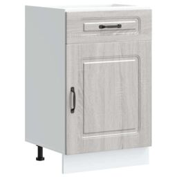 Berkfield Home Kitchen Base Cabinet Kalmar Grey Sonoma Engineered Wood - thumbnail 2