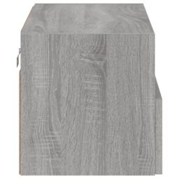 Berkfield Home TV Wall Cabinet Grey Sonoma 60x30x30 cm Engineered Wood - Size: 60 x 30 x 30 cm - thumbnail 9