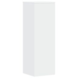 Berkfield Home Plant Stands 2 pcs White 33x33x100 cm Engineered Wood - Size: 33 x 33 x 100 cm - thumbnail 7