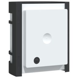 Berkfield Home Outdoor Wall Light Black Stainless Steel - thumbnail 6