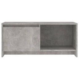 Berkfield Home TV Cabinet Concrete Grey 90x35x40 cm Engineered Wood - Size: 90 x 35 x 40 cm - thumbnail 5