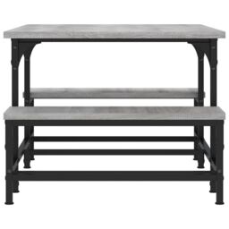 Berkfield Home Coffee Table Grey Sonoma 100x50.5x40 cm Engineered Wood - thumbnail 5