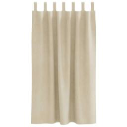 Berkfield Home Traditional Blackout Curtains with Hanging Loops 2 pcs Cream Velvet - thumbnail 4