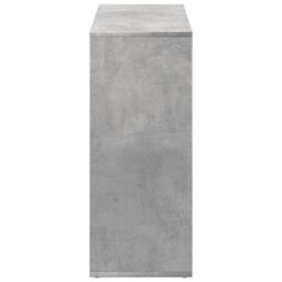 Berkfield Home Room Divider Bookcase Concrete Grey 69.5x29x69.5 cm Engineered Wood - thumbnail 6