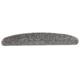 Berkfield Home Carpet Stair Treads 15 pcs Grey 65x21x4 cm - Size: Medium - thumbnail 4
