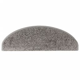 Berkfield Home Carpet Stair Treads 15 pcs Grey 65x21x4 cm - Size: Medium - thumbnail 6
