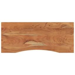 Berkfield Home Beautiful Desk Top 110x50x2.5 cm Rectangular Solid Wood Acacia in Brown - thumbnail 3