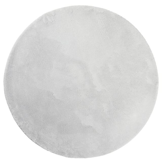Berkfield Home Rug HUARTE Short Pile Soft & Washable Grey √ò 120 cm - Size: Medium - image 1