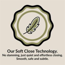 Balterley 4 Drawer Wall Hung Vanity Unit Marble Laminate Worktop, Grey 1200mm - thumbnail 3