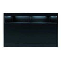 Monstershop LED Retail Shop Counter B1500 - Black - thumbnail 3