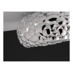 Netlighting DIONISO 2 Light Semi Flush Light Chrome 35x16cm in Grey - Size: 35x16 cm - thumbnail 2