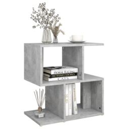 Berkfield Home Bedside Cabinets 2 pcs Concrete Grey 50x30x51.5 cm Engineered Wood - thumbnail 4