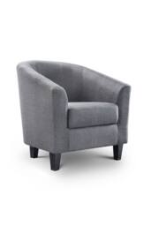 Chilli Seating Hugo Tub Chair - Slate Grey - thumbnail 2