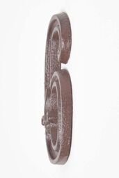 Homescapes Cast Iron House number, 6 in Brown - thumbnail 3